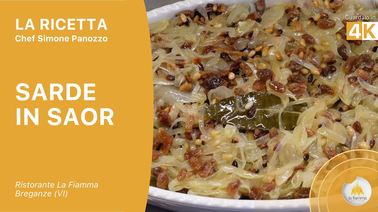 Sarde in saor - La ricetta passo passo | Ristorante La Fiamma di Breganze