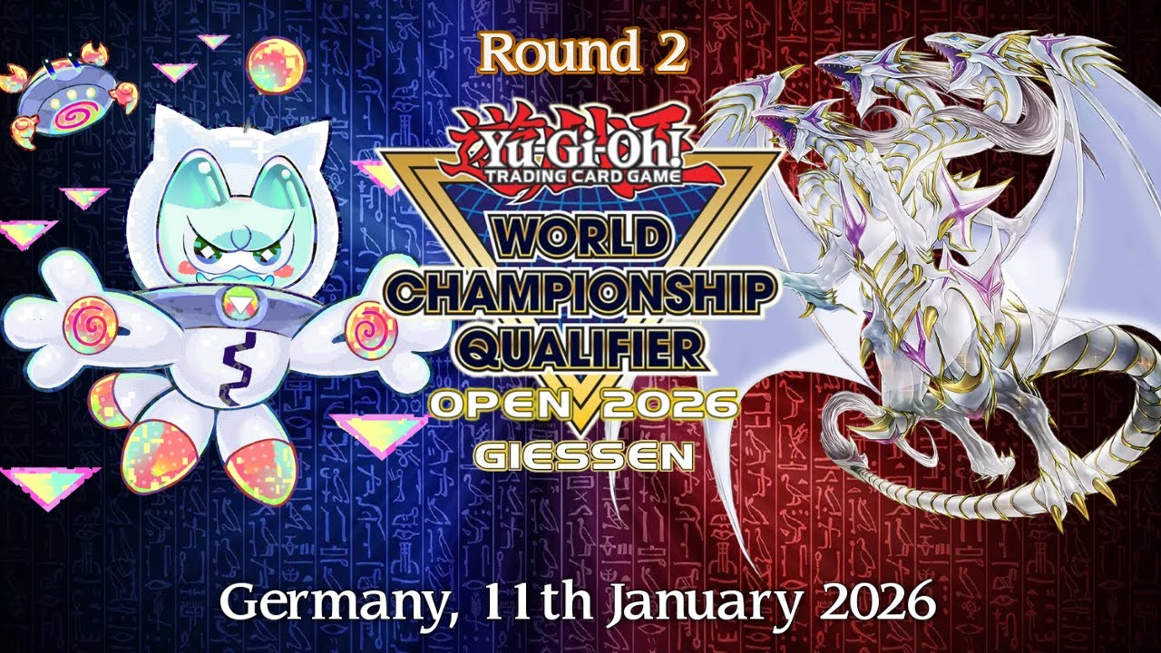 WCQ OPEN GIESSEN │ K9 Yummy VS Primite Blue-Eyes │ Round 2 Yu-Gi-Oh! January 2026