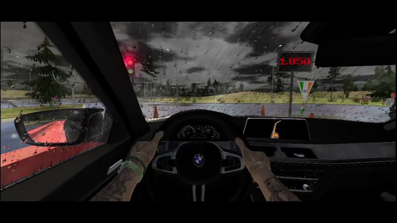 Bmw M5 competition highway ride 