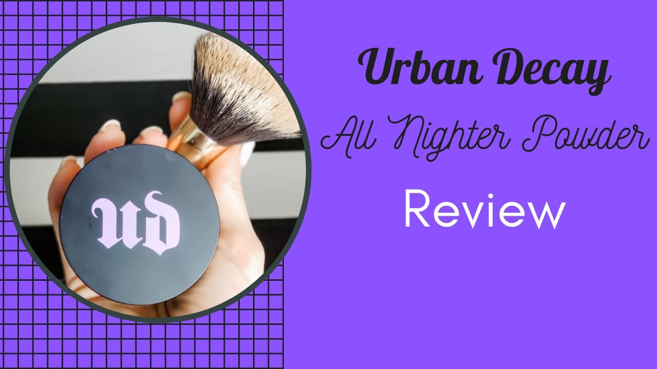 Urban Decay Powder Review for dry skin!