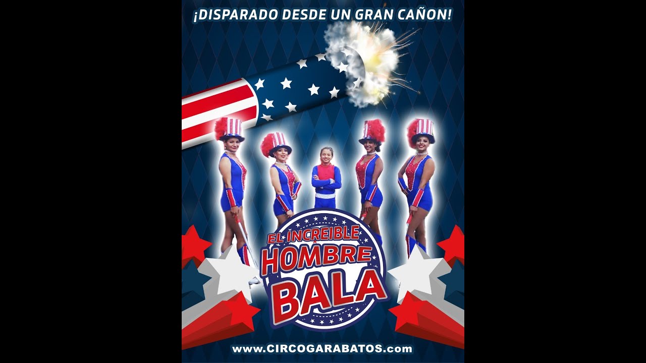 El Hombre Bala del Circo Garabatos