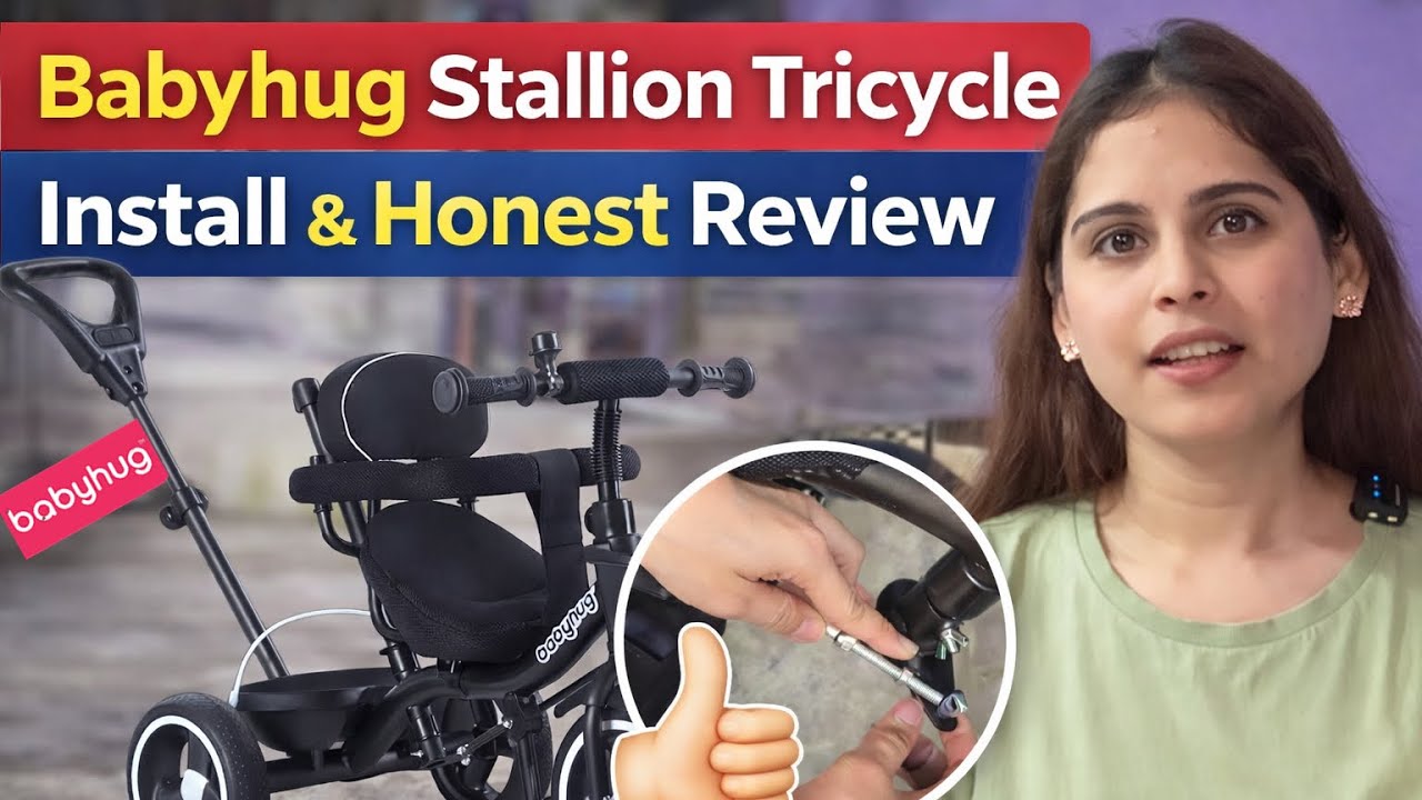 Thinking of Buying Babyhug Tricycle? Watch This First! | Install + Honest Review