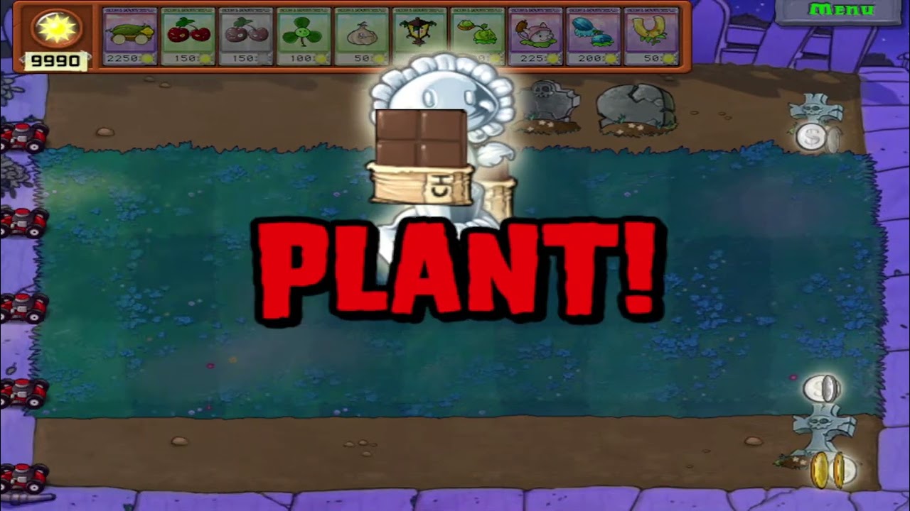 🌑🌽HACK 9999 MAZORCAS SUPERVIVENCIA UNSODDED NOCHE🌑🌽Plants vs zombies - GAMER 287
