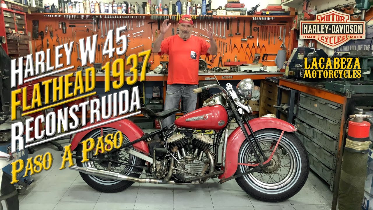 Harley-Davidson W45 de 1937 - Flathead