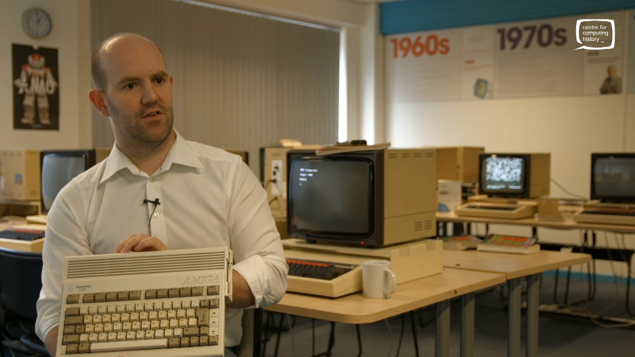 Eben Upton - Show and Tell - Amiga 600 and the Raspberry Pi