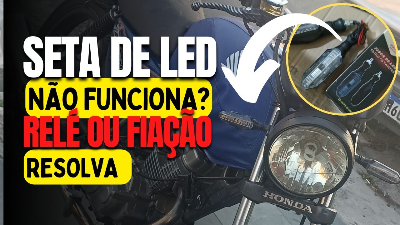 Seta de led não funciona, solução!