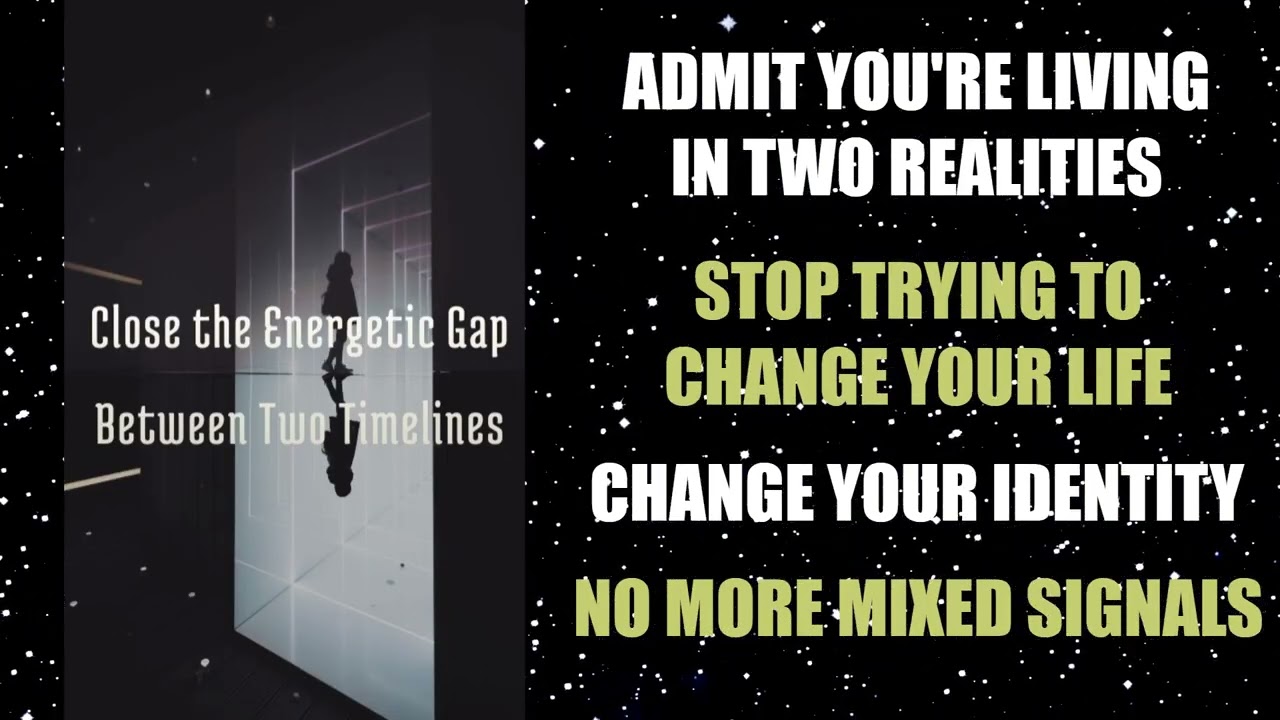 (NO ADS) Close the Energetic Gap Between Two Timelines Audiobook/Who You Were VS Who You're Becoming
