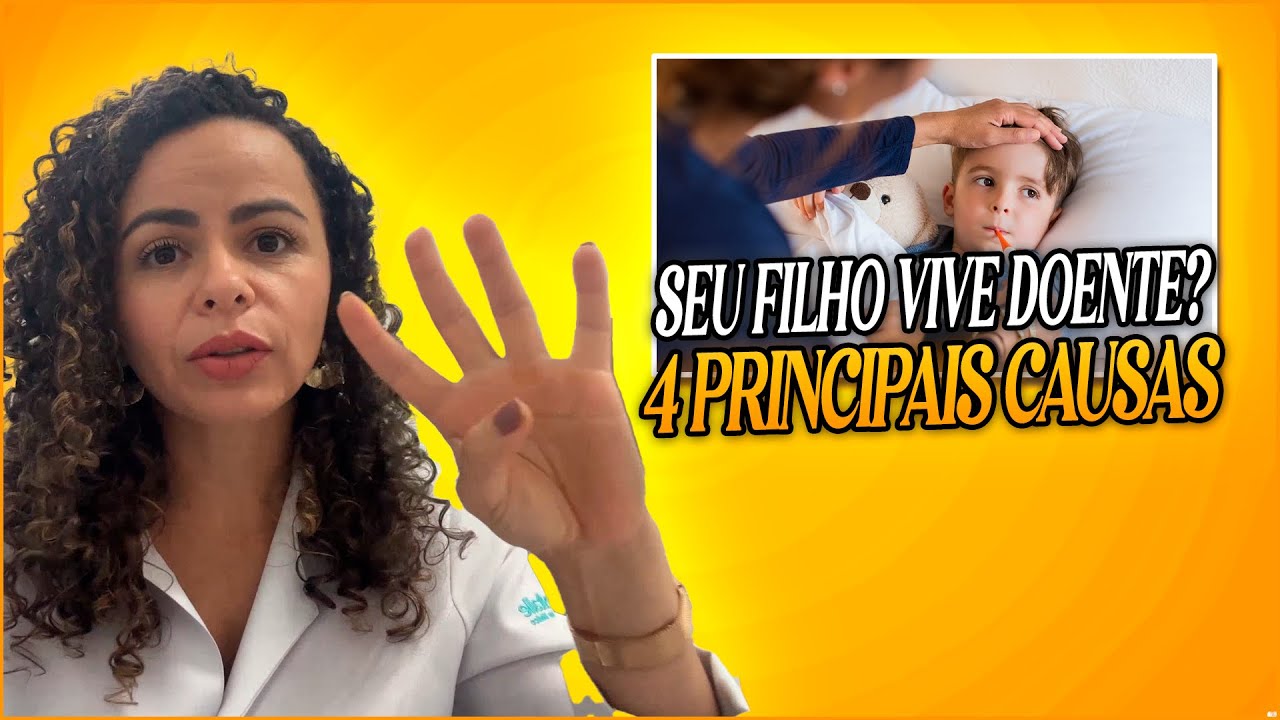 CRIAN&Ccedil;A QUE VIVE DOENTE! O QUE PODE ESTAR POR TR&Aacute;S DE TANTA GRIPE OU INFEC&Ccedil;&Otilde;ES BACTERIANAS.