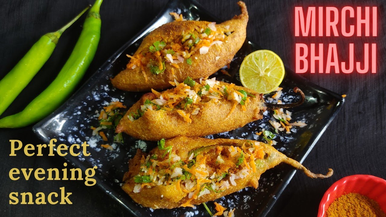 Mirchi Bhajji Recipe | Perfect Evening Snack | మిరపకాయ భజ్జీ