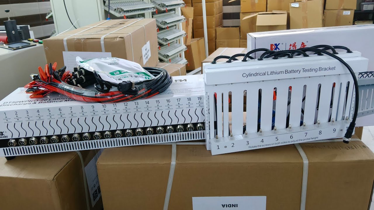 LITHIUM CELL GRADING MACHINE 20 CHANNEL 5V 10A