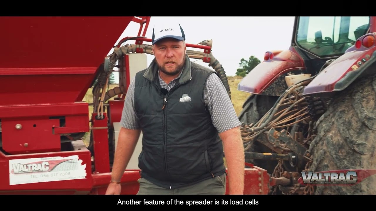 The Bredal lime spreader supplied by Valtrac makes the dream team with contractors