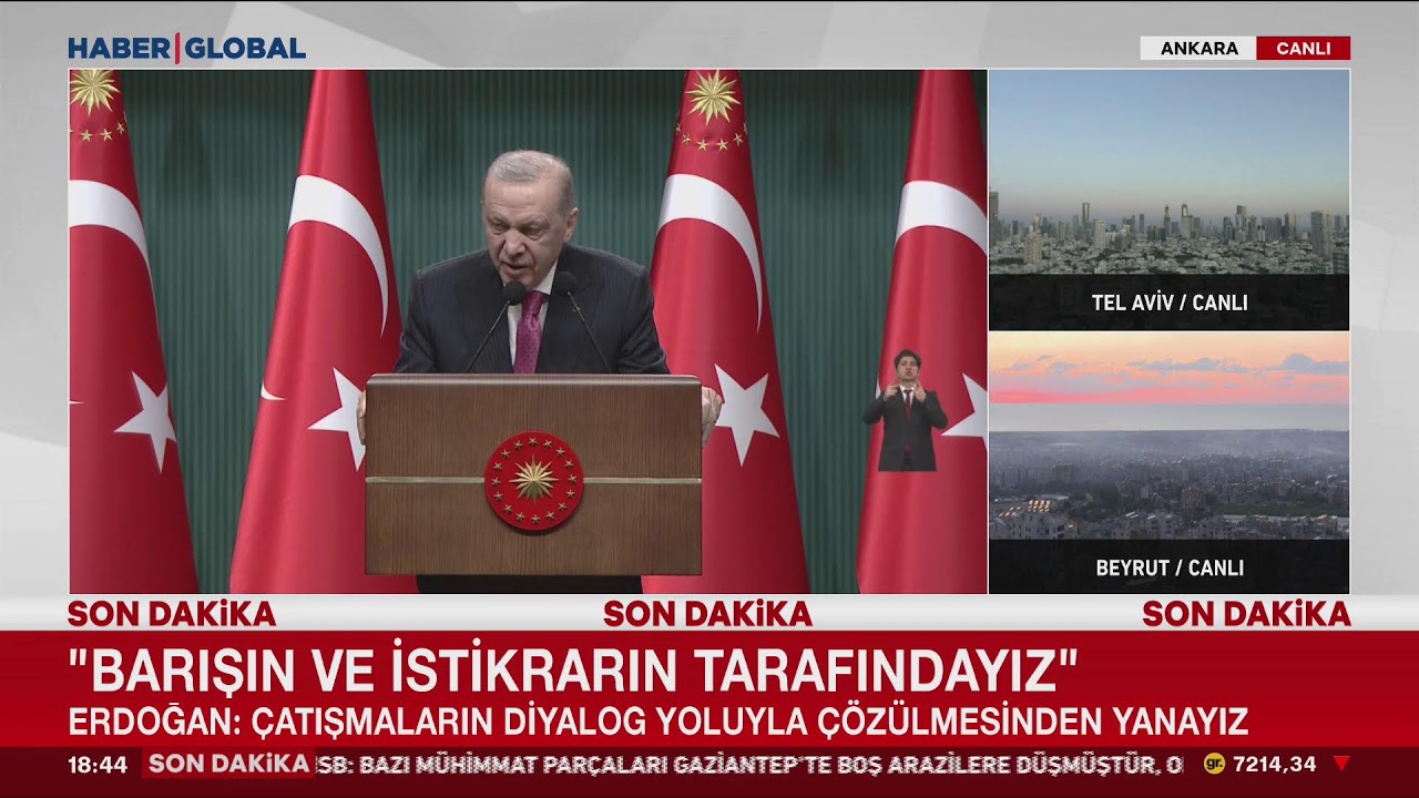 CANLI | Kabinede Hangi Kararlar Alındı? Cumhurbaşkanıo Erdoğan Kabine Toplantısı Sonrası Konuşuyor