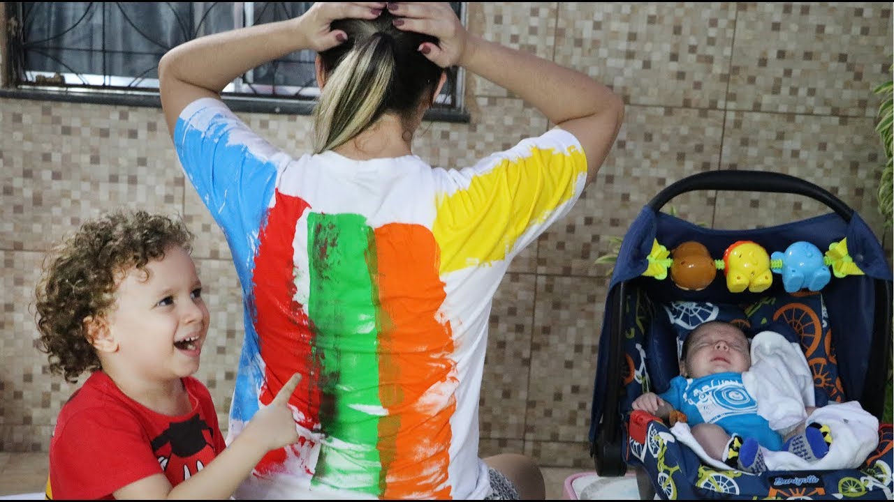 LEARN COLORS FOR CHILDREN BODY PAINT FINGER FAMILY SONG NURSERY RHYMES LEARNING 02