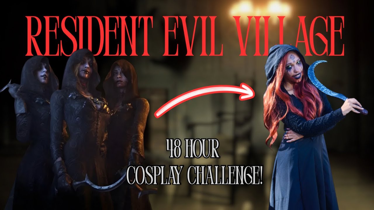 Making a Dimitrescu Daughter Cosplay in 48 HOURS