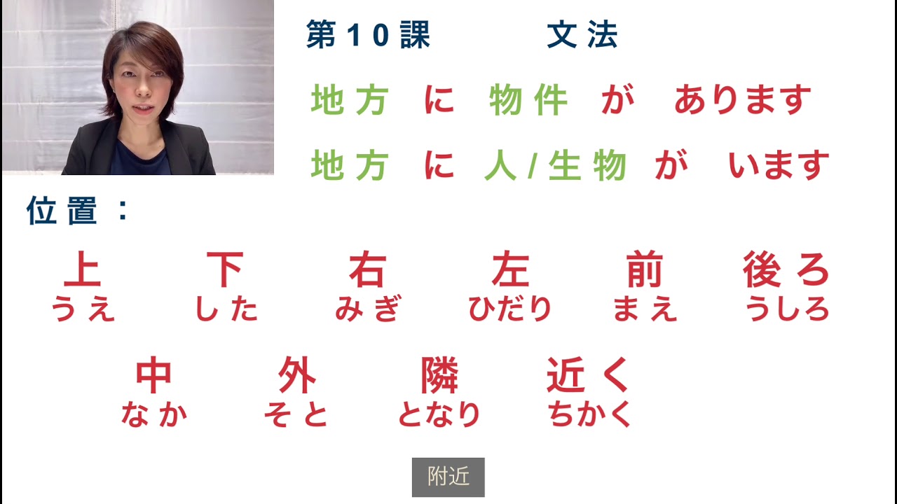 大家的日本語．初級1．第10課