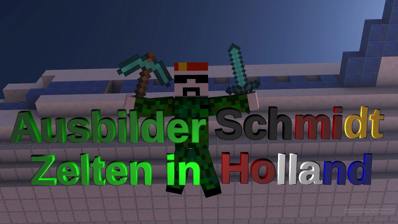 [Ausbilder Schmidt Zelten in Holland/ Minecraft 1.8 Film]