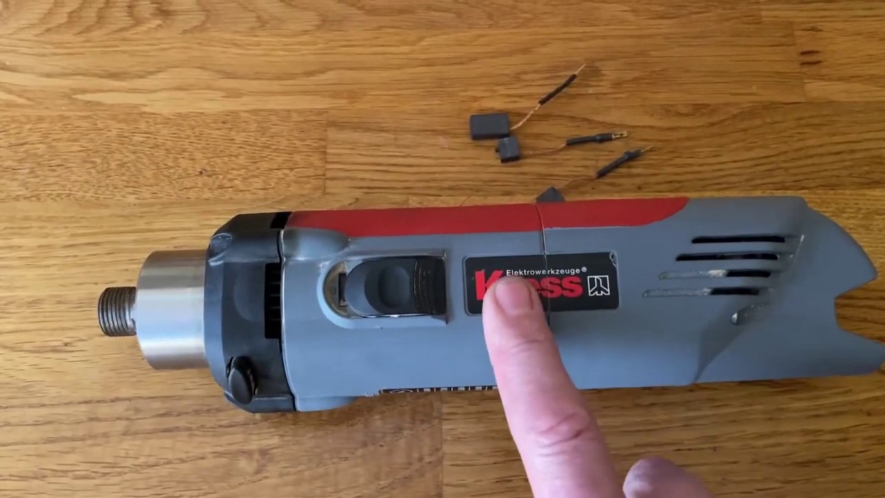 Kress 1050 FME 1 brush replacement.