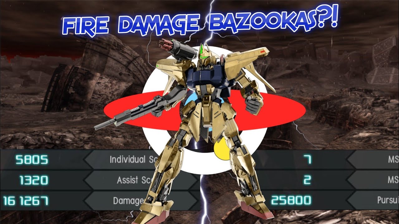 GBO2 Hyaku Shiki Kai Mass Production Type: Fire damage bazookas?!