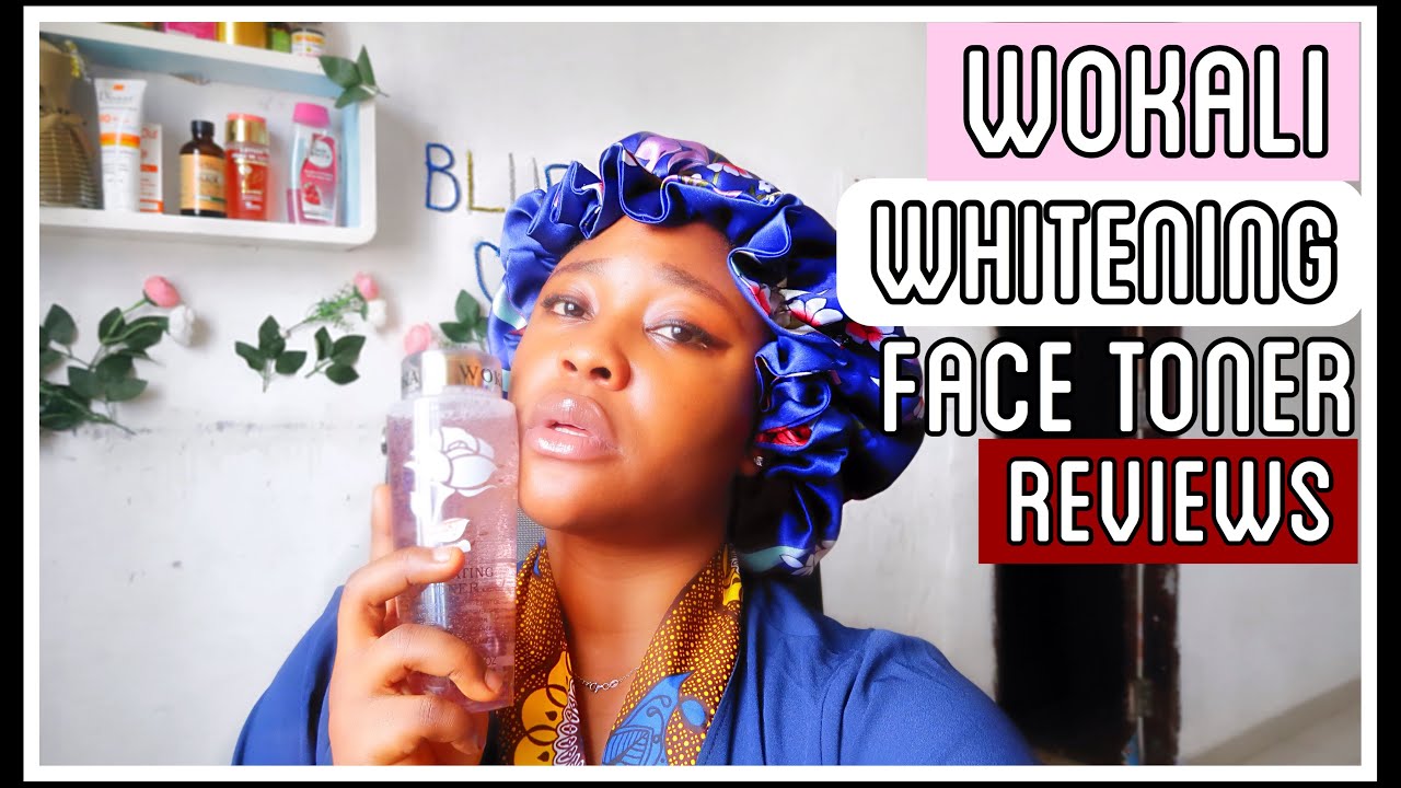 WOKALI FACIAL SKIN WHITENING HYDRATING TONER /SKINCARE/ REVIEWS/ WITH LAVENDER FLOWER PETALS ESSENCE