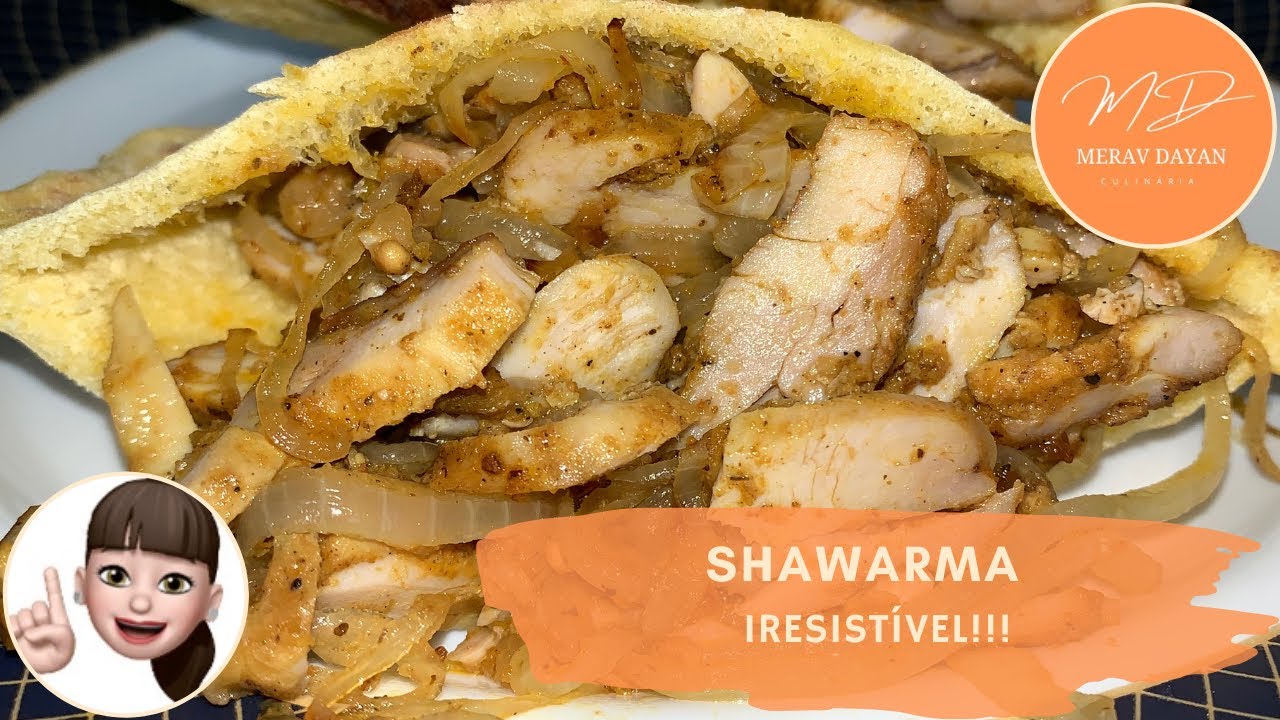 SHAWARMA CASEIRO. NÃO FAÇA SHAWARMA EM CASA ANTES DE TESTAR ESTA RECEITA