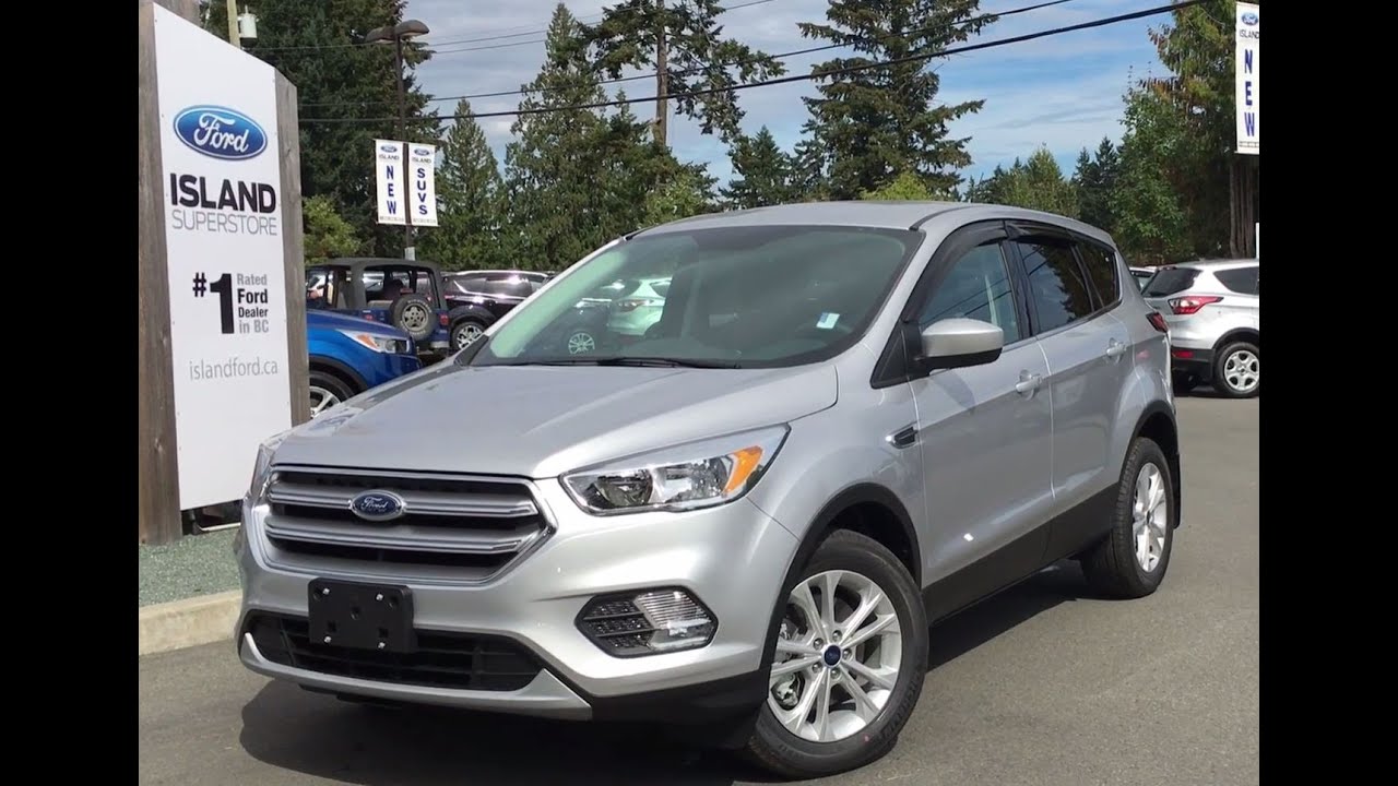 2017 Ford Escape SE +Height Adjustable Driver Seat Review| Island Ford