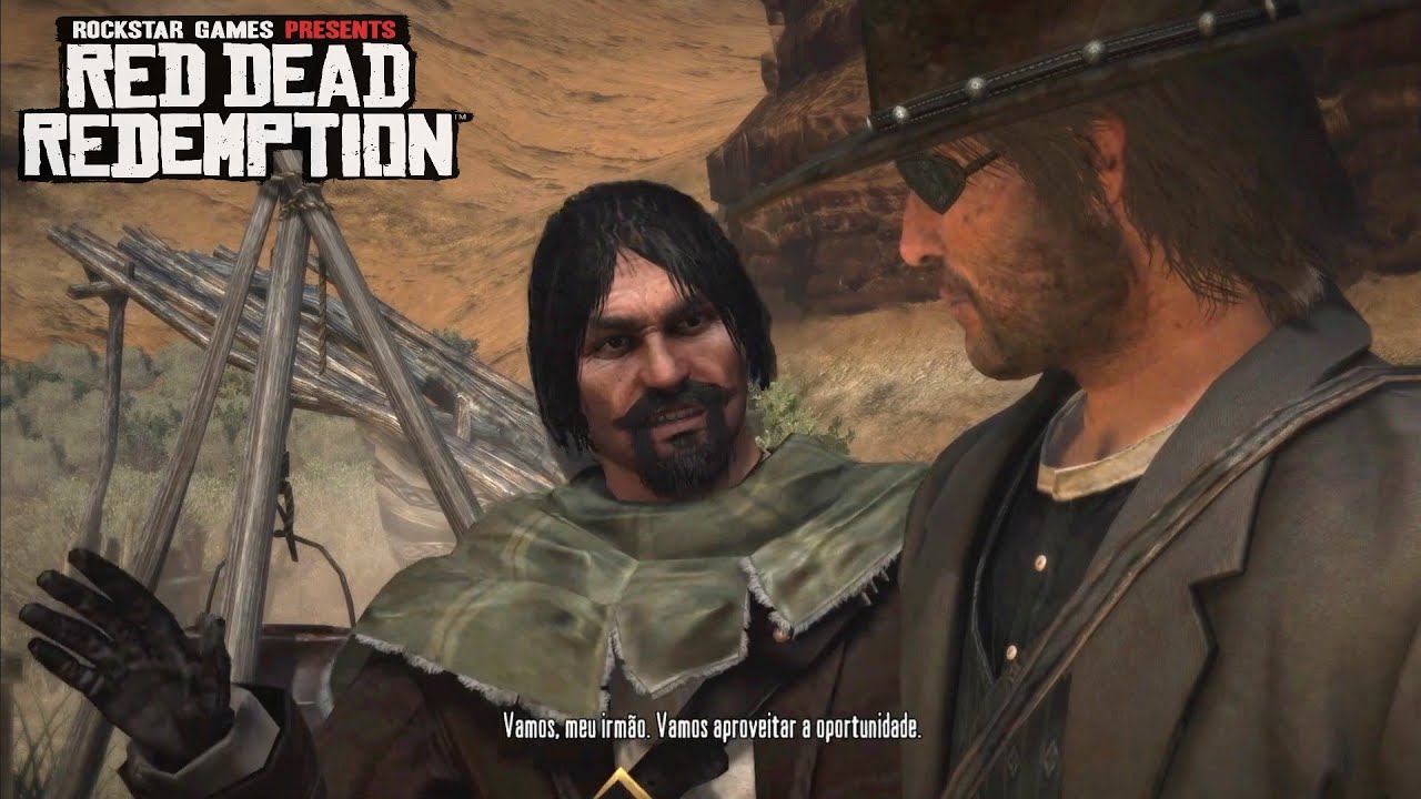RED DEAD REDEMPTION [PT-BR] Миссия №37: БОЛЬШОЕ МЕКСИКАНСКОЕ ОГРАБЛЕНИЕ ПОЕЗДА! (PS4 1080p)