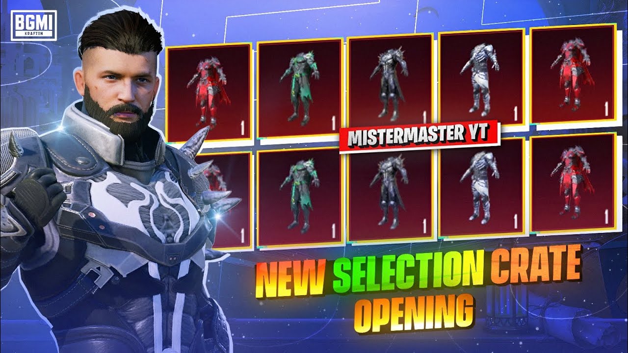 OMG!!! NEW SELECTION CRATE OPENING IN BGMI | NEW LUCKY SPIN | 