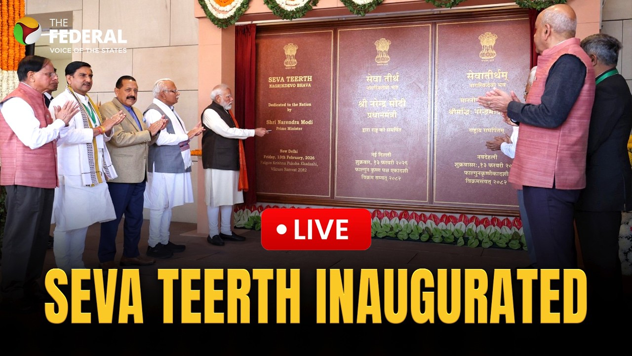 LIVE | PM Modi inaugurates ‘Seva Teerth’ & Kartavya Bhavan | The Federal
