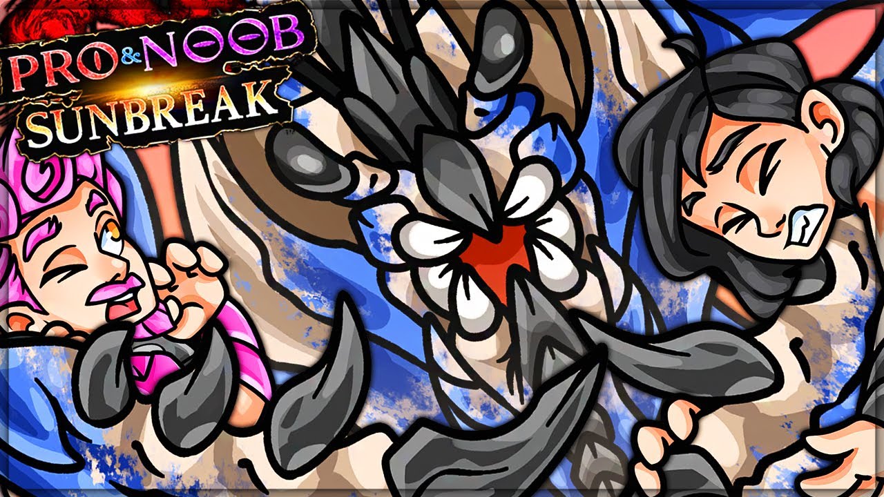 SHOGUN HAS A MASSIVE... CLAW - Pro and Noob VS Monster Hunter Rise Sunbreak!