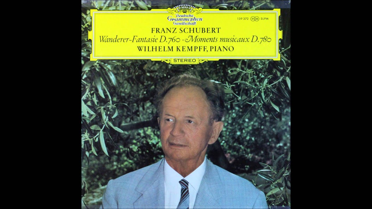 schubert, Wanderer Fantasie C Dur, Kempff