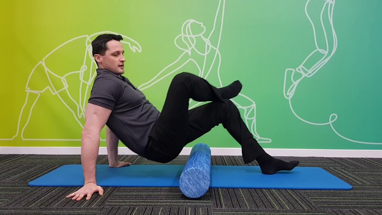 Gluteals and Piriformis Foam Rolling