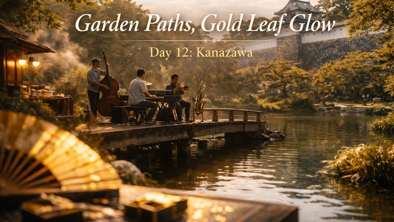 Garden Paths, Gold Leaf Glow｜KANAZAWA CHILLHOP BIG BAND WALK