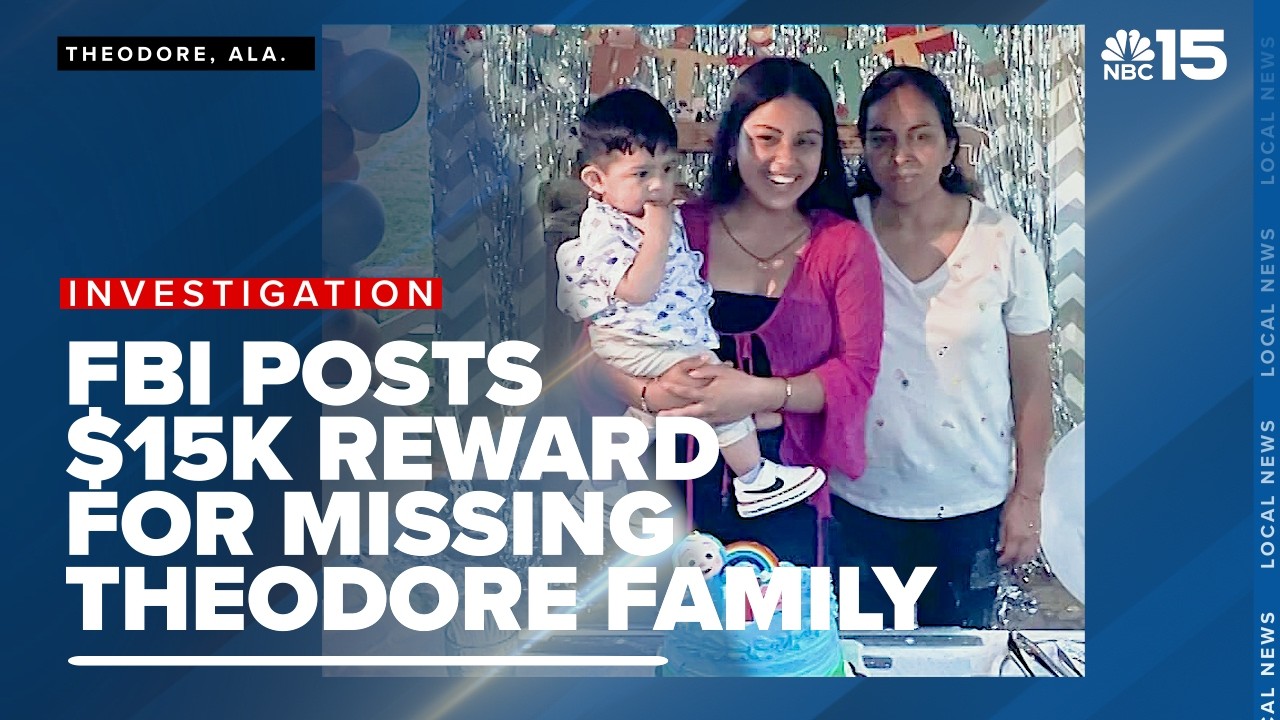 FBI posts new reward for missing Theodore family - NBC 15