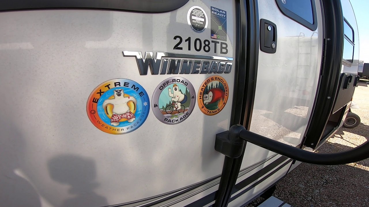 Туристический прицеп Winnebago Micro Minnie 2108TB 2020 года