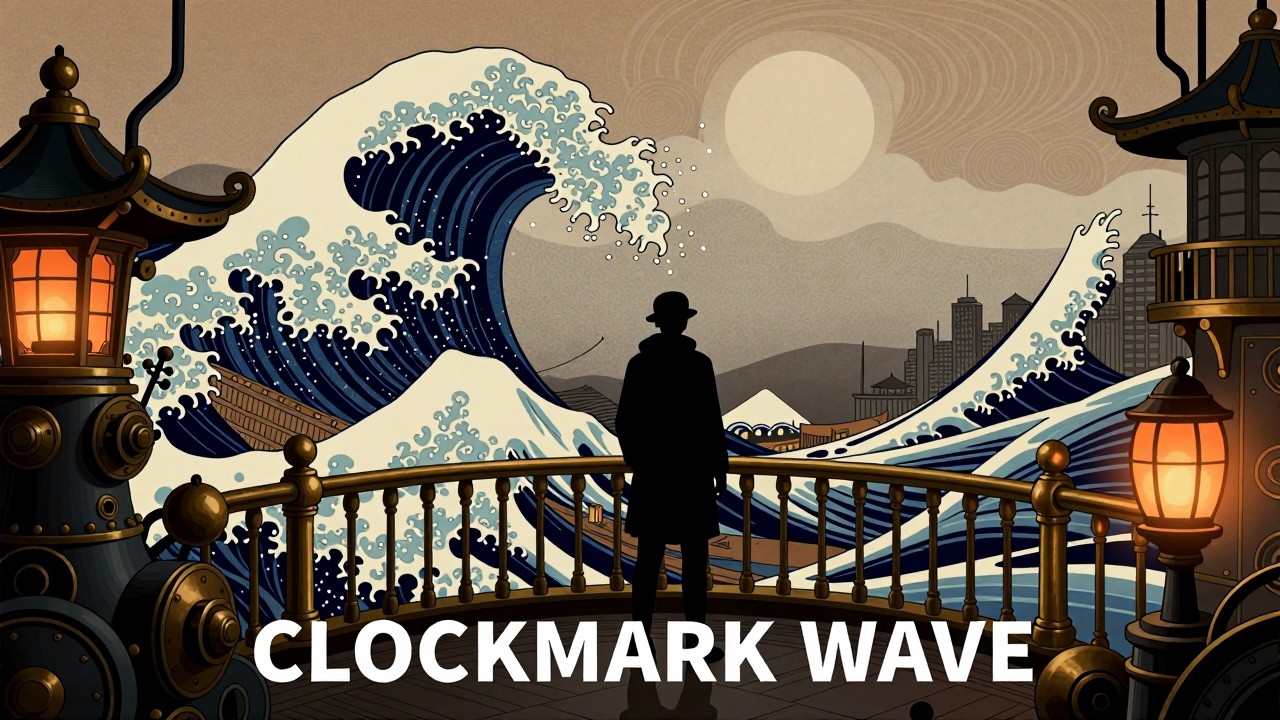Steampunk Meets Ukiyo-e | The Floating Brass World