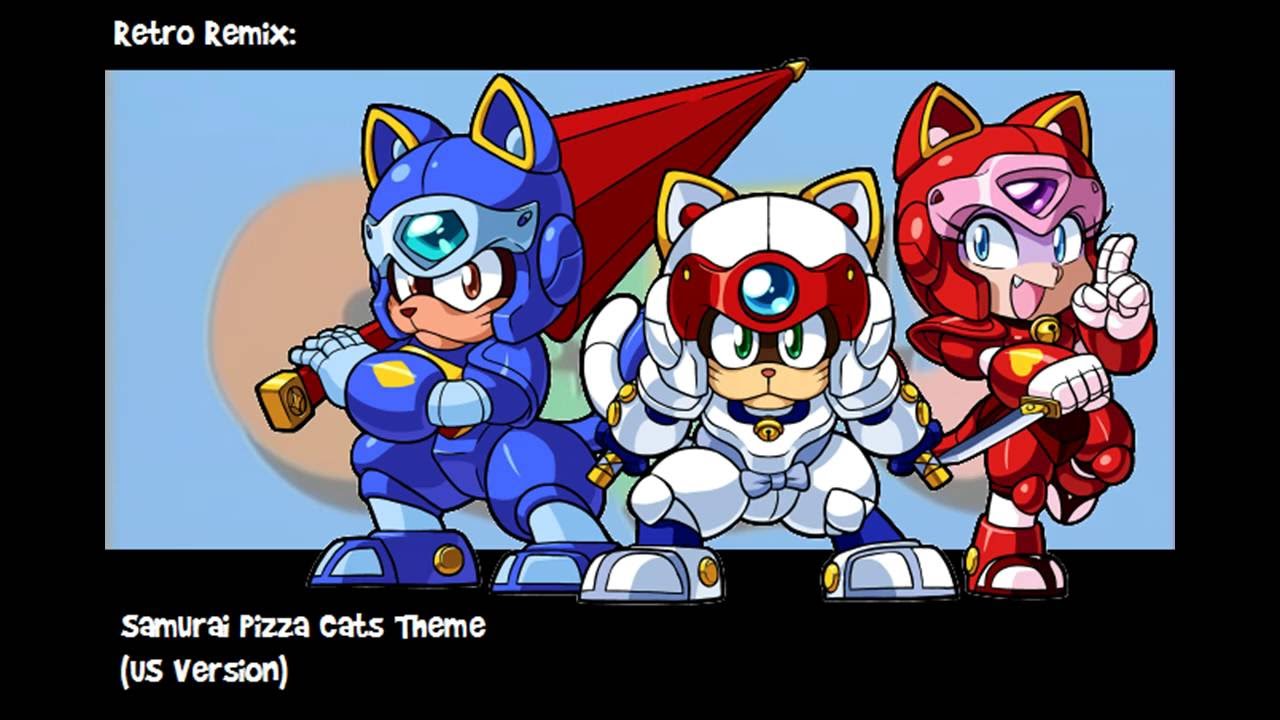 James's Retro Remixes: Samurai Pizza Cats (US & Japan Ver.)