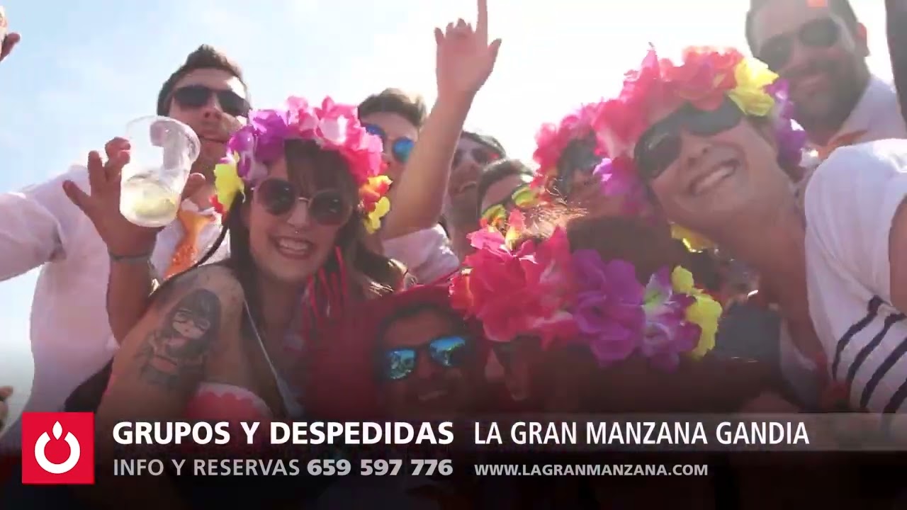 DESPEDIDAS DE SOLTERO A ★ LA GRAN MANZANA GANDIA