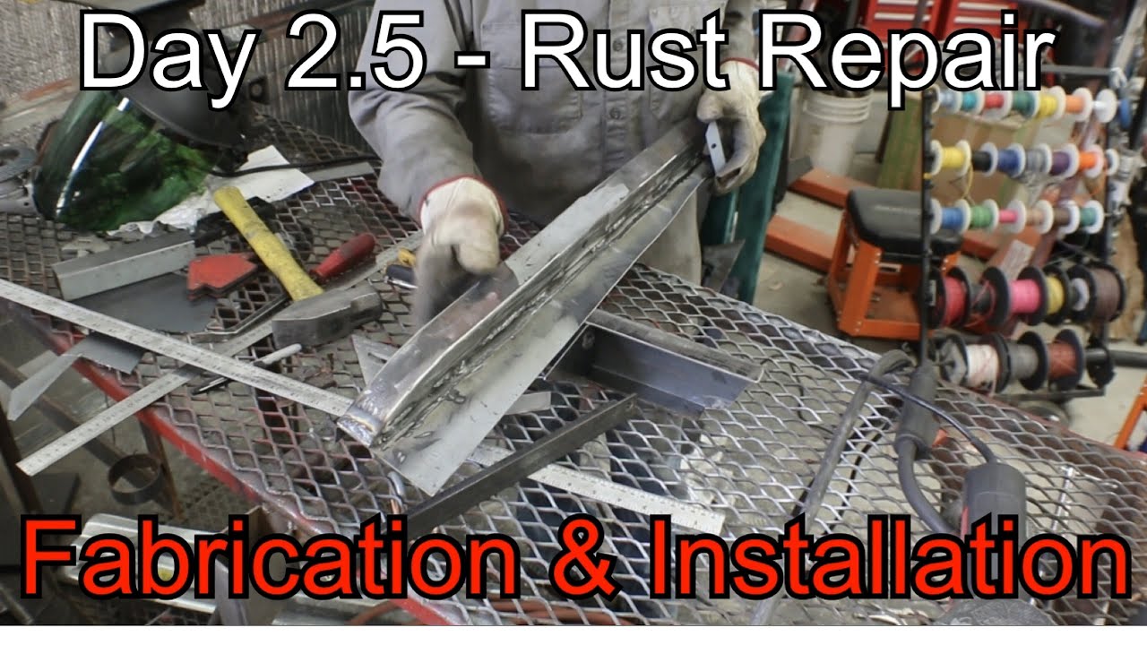 B Pillar Rust Repair - Day 2.5 | Project Creep | International Scout II