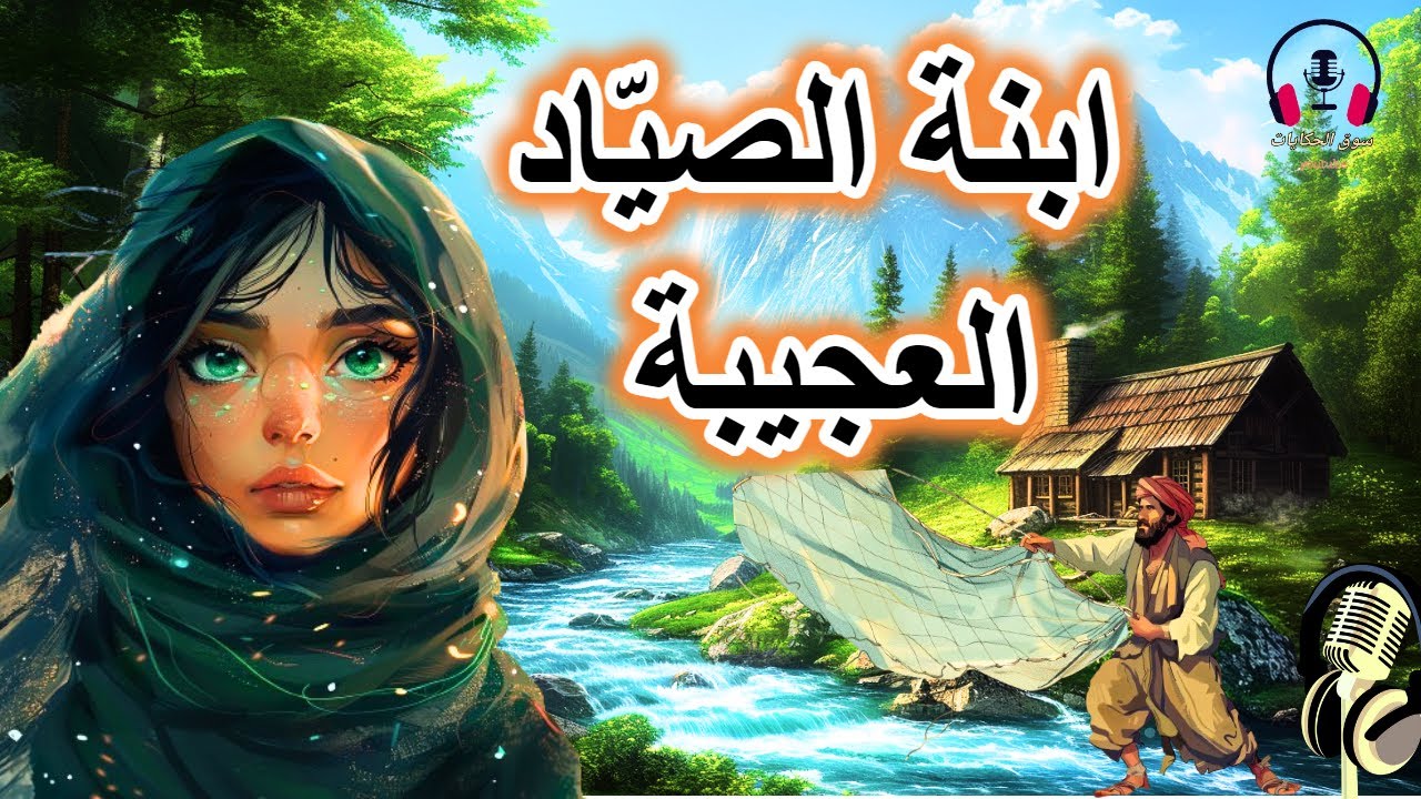 قصة ابنة الصياد العجيبة، من القصص الخيالية المشوقة قبل النوم، ضع السماعات واستمع، سوق الحكايات