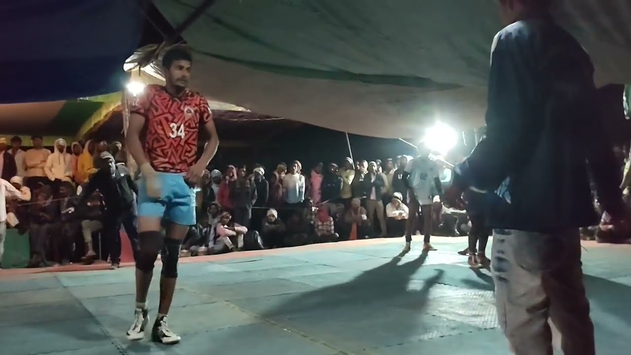 सेमी फाइनल मुकाबला 🔥🔥 खरवार Vs सारादेह ग्राम घोघरा भावंदा 7000₹ का र्टूनमेट 2029 