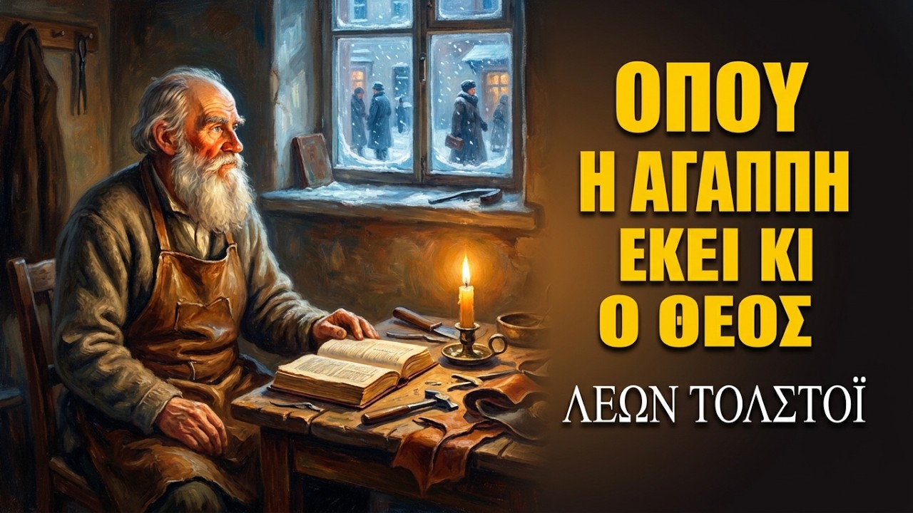 Όπου η αγάπη εκεί κι ο Θεός - Λέων Τολστόι | Ο Ανδρέας Διαβάζει Κλασικά Διηγήματα