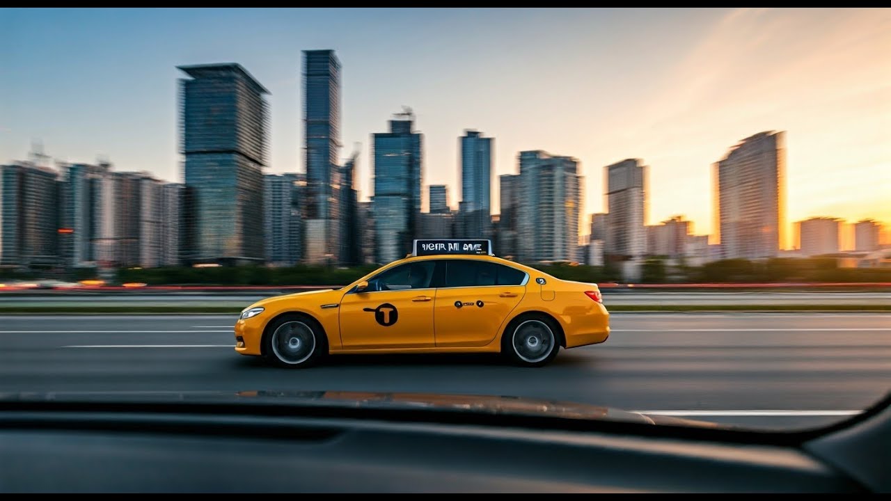 Driving Mercedes-Benz GLE in Cab Mode | Taxi Simulator 2022 Evolution