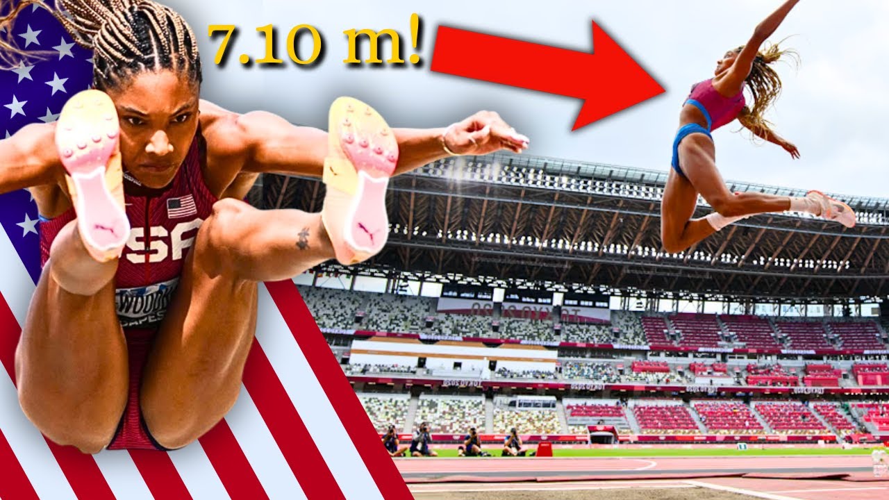Tara Davis Woodhall Is The Olympian Gold Medalist in Women’s Long Jump With a 7 10m Record!