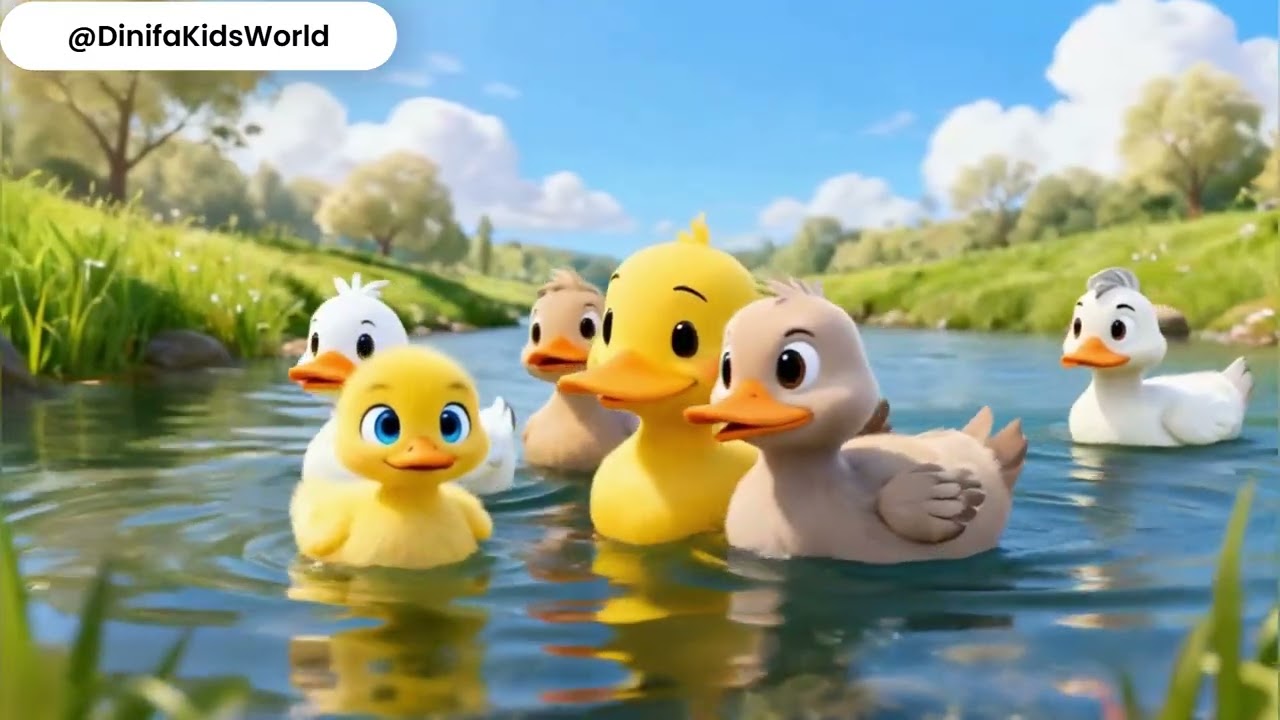Happy Little River Duck | Dinifa Kids World