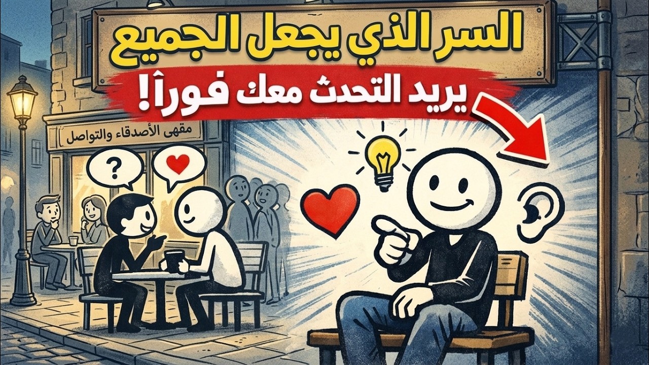 السر الذي يجعل الجميع يريد التحدث معك فورًا