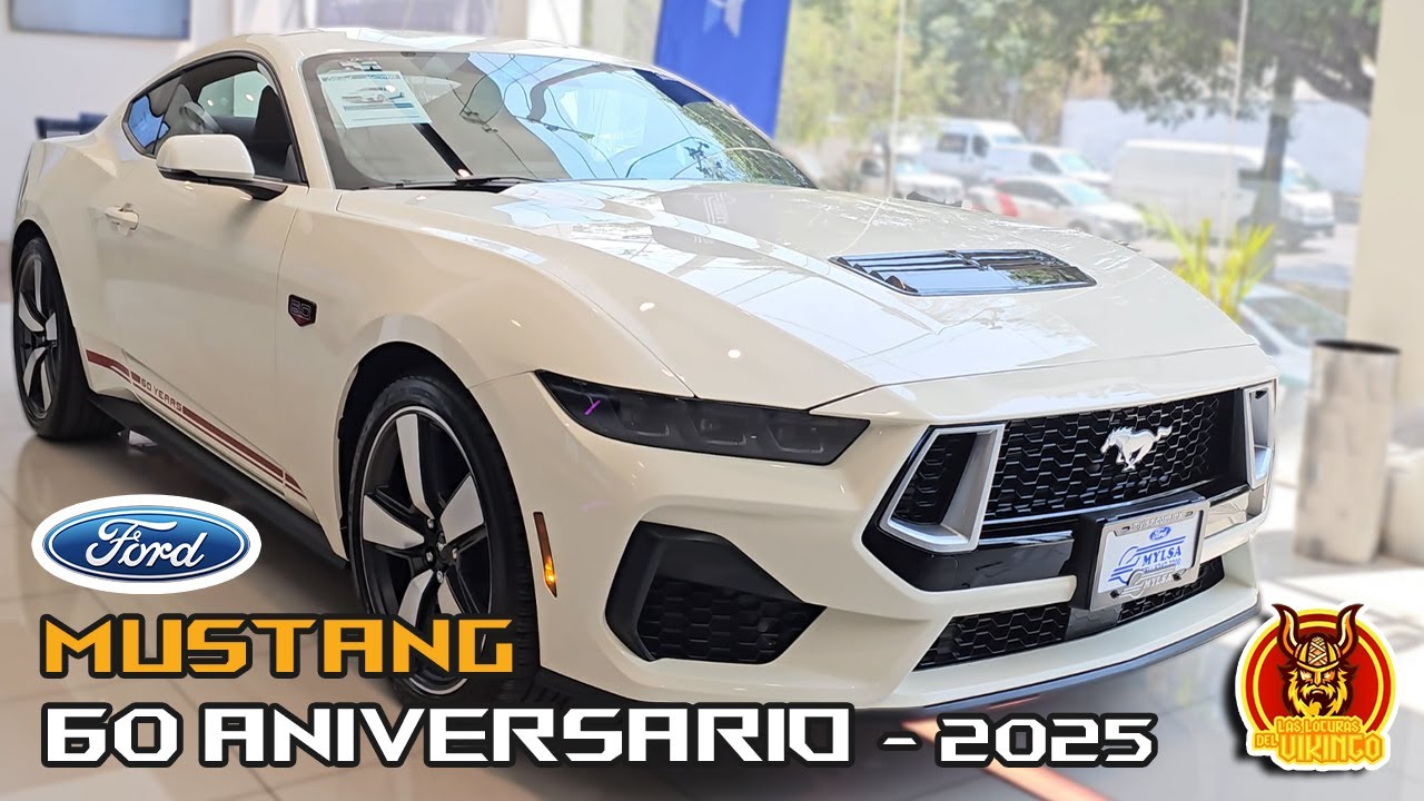 Ford Mustang GT 2025 60 Aniversario | 60 Años de potencia y tradición #musclecar  #mustang