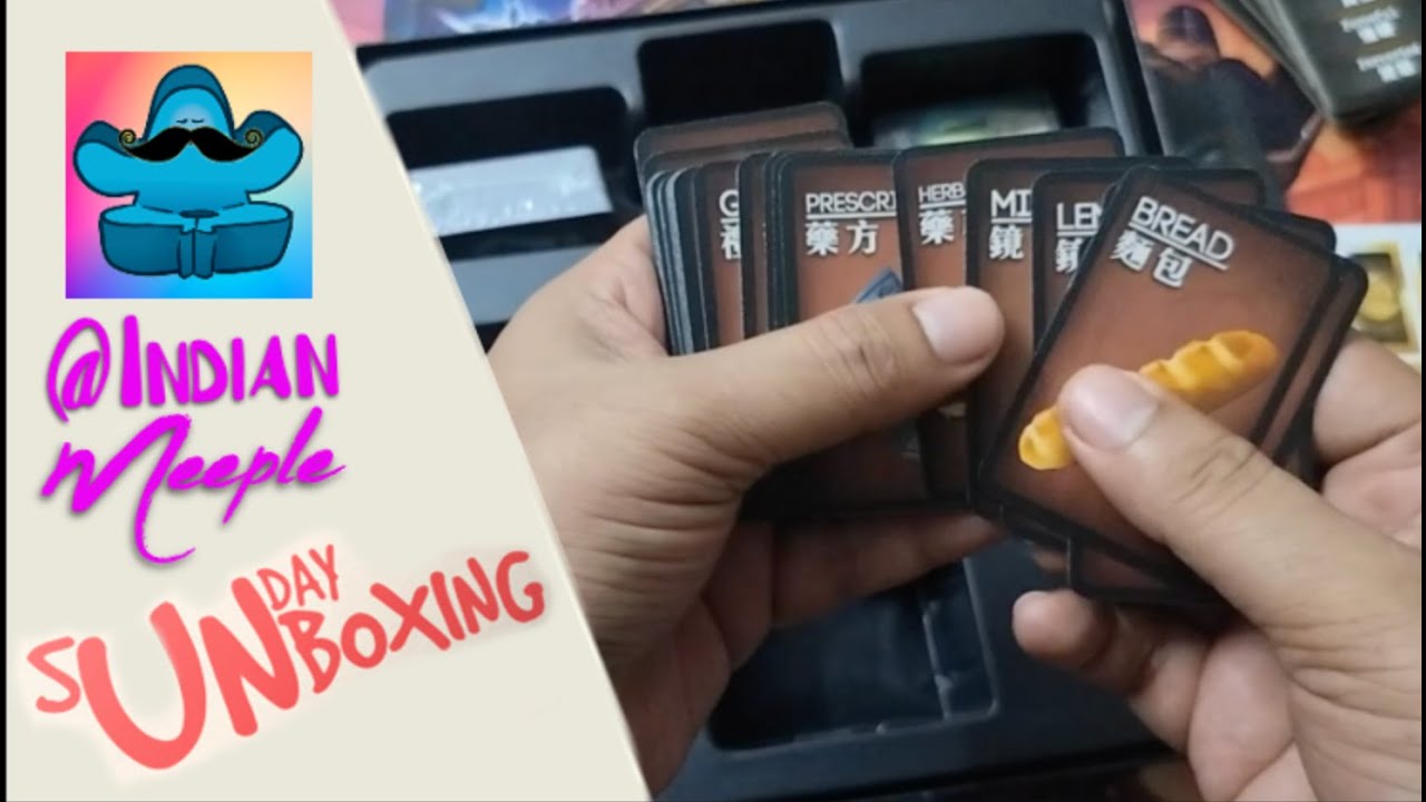 Unboxing Deception: Murder in Hong Kong (English) by Indian Meeple