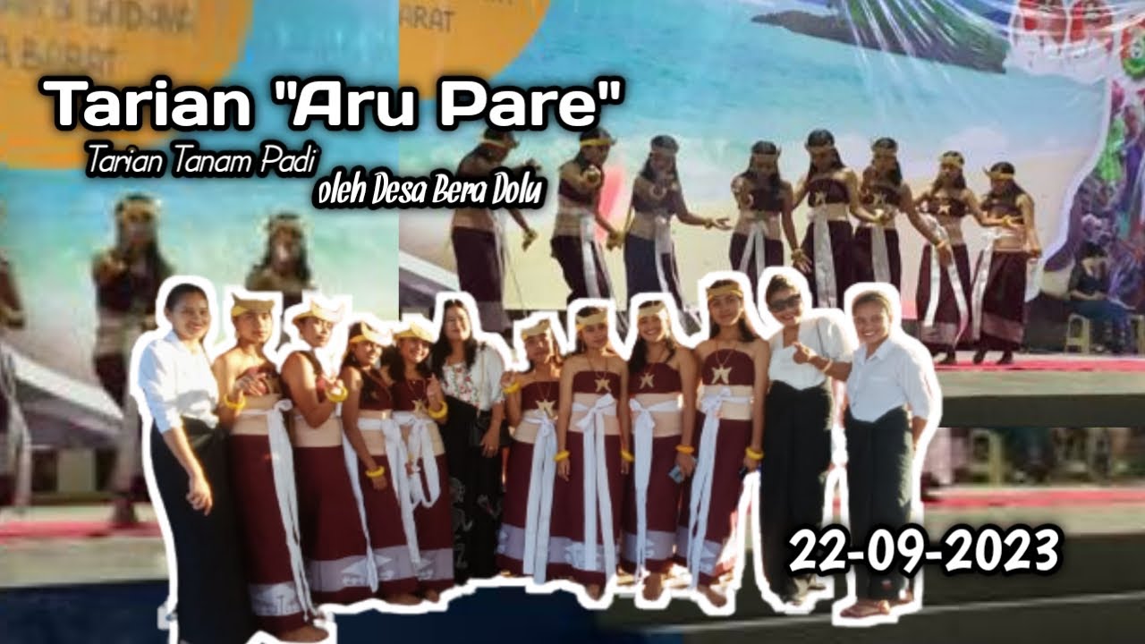 Tarian “Aru Pare” (Tarian Tanam Padi) oleh Desa Bera Dolu,Kec.Loli .. 22 September 2023