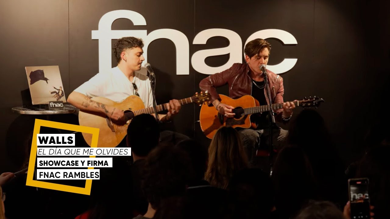 Walls presenta su nuevo disco 'El día que me olvides' en Fnac