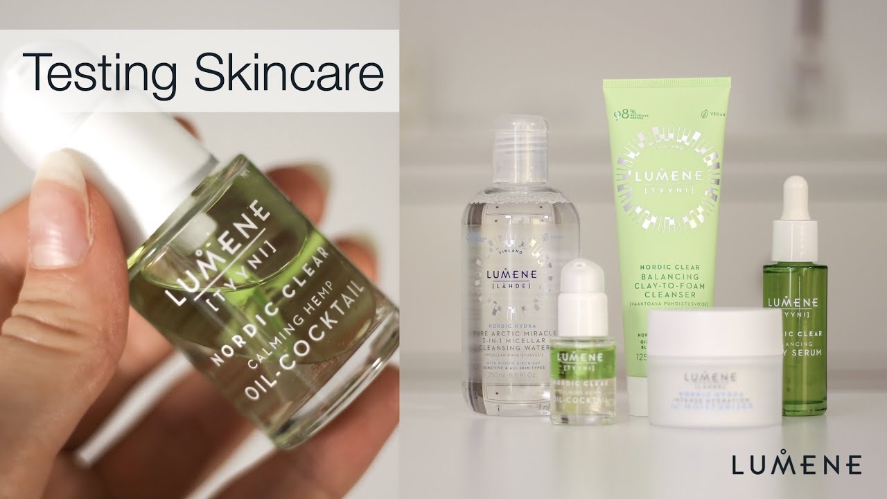TESTING SKINCARE I Lumene skincare first impressions I Reviewing the brand